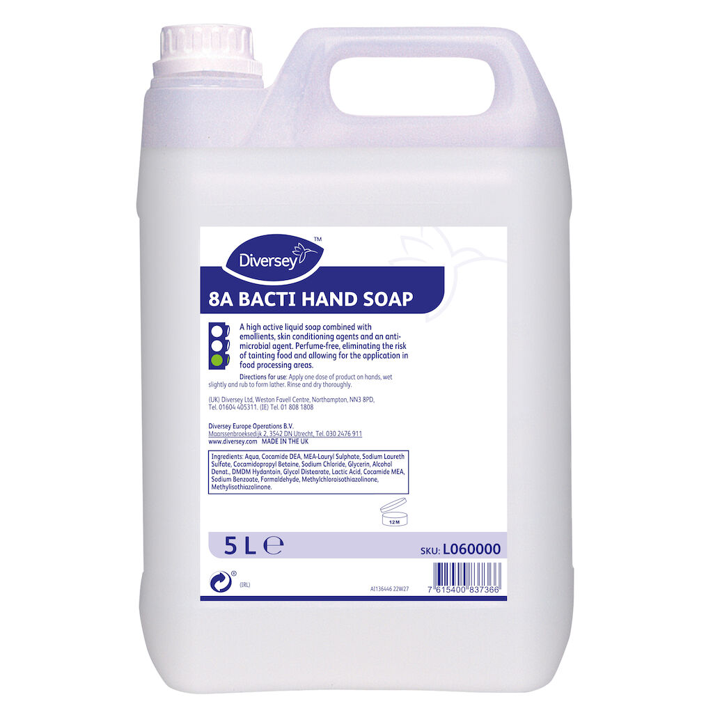 Zenith 8A Bacti Hand Soap 2x5L